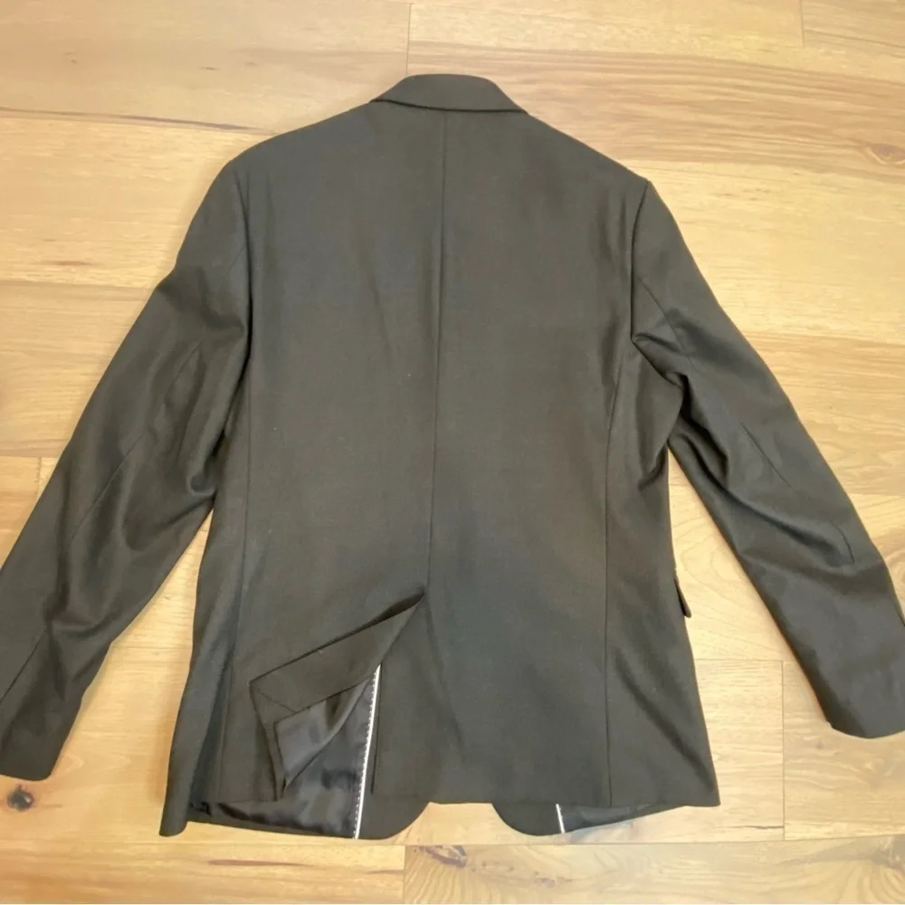BANANA REPUBLIC Charcoal Grey Slim Fit Sport Coat Blazer 42R